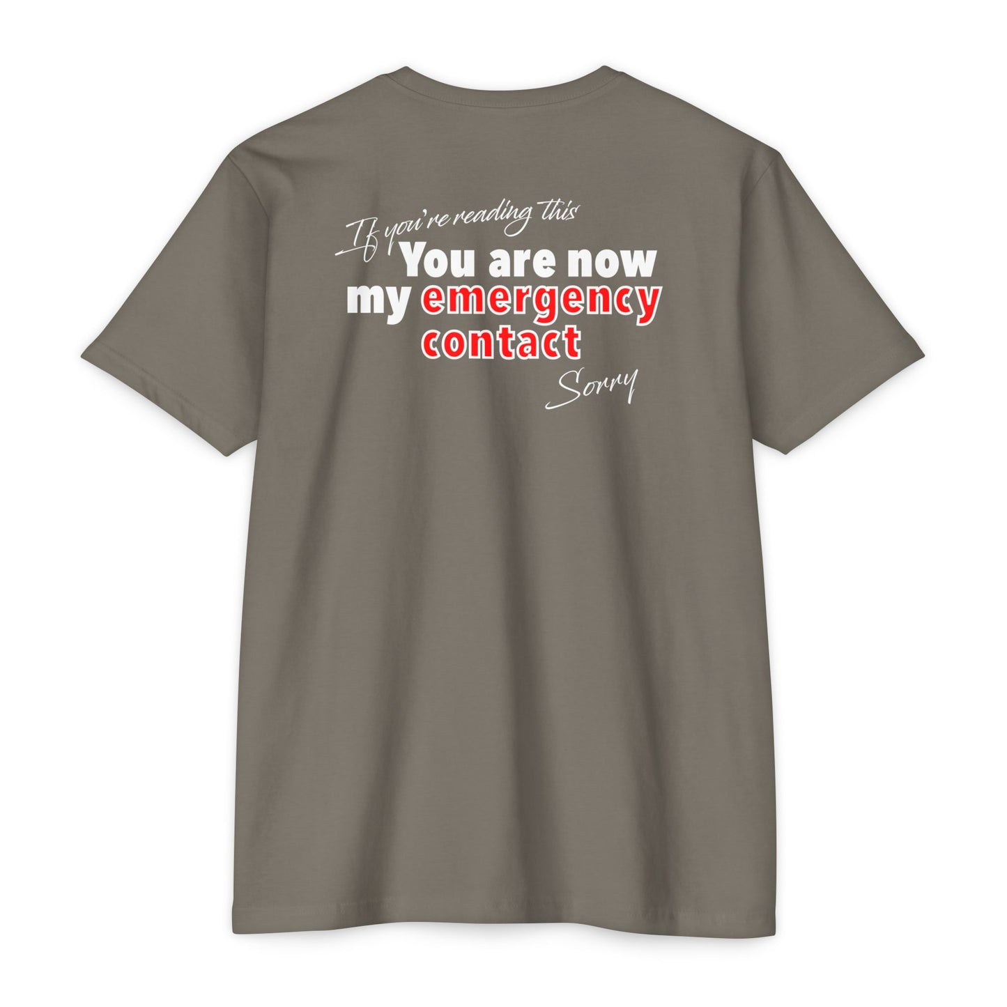 Emergency Contact T-shirt
